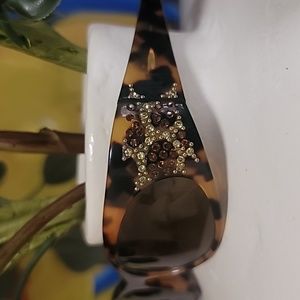 VINTAGE NEOSTYLE CAREY MOZART SUNGLASSES W/SWAROVSKI CRYSTALS PRE-OWNED
